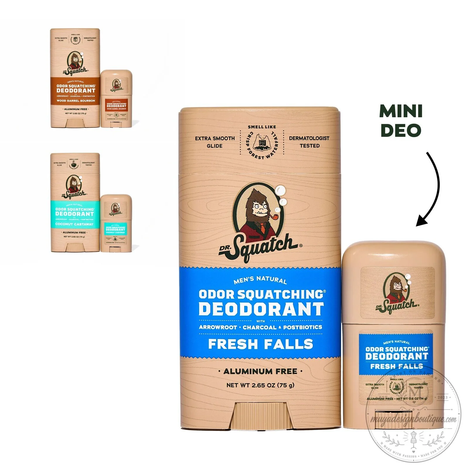 Dr. Squatch Carry On Trio Toiletry Bag with Natural Soap, Lip Balm, and Deodorant 21 Dr. Squatch Carry On Trio Toiletry Bag with Natural Soap, Lip Balm, and Deodorant