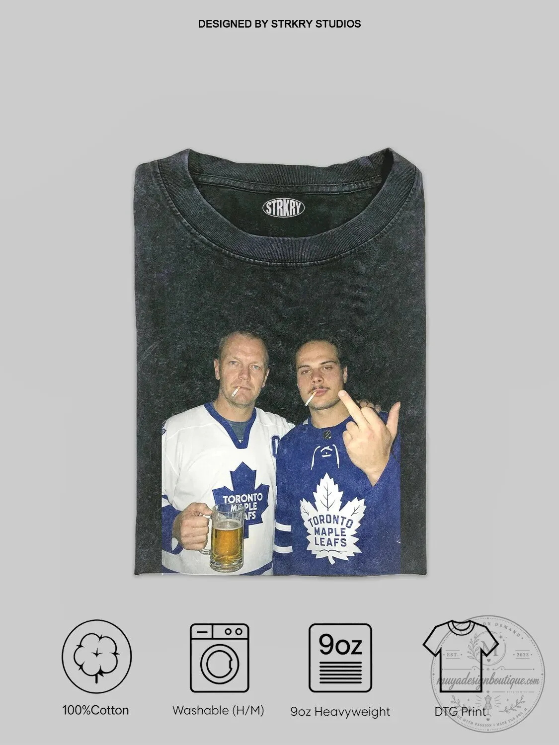 Mats Sundin Auston Matthews Toronto Maple Leafs Ice Hockey T-Shirt 5 Mats Sundin Auston Matthews Toronto Maple Leafs Ice Hockey T-Shirt