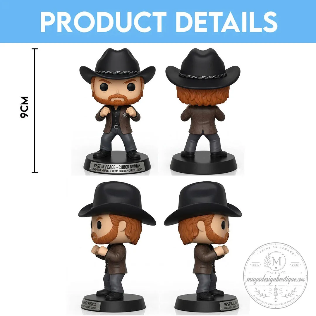 Chuck Norris Funko Pop Collectible Figurine Action Movie Icon 9 Chuck Norris Funko Pop Collectible Figurine Action Movie Icon