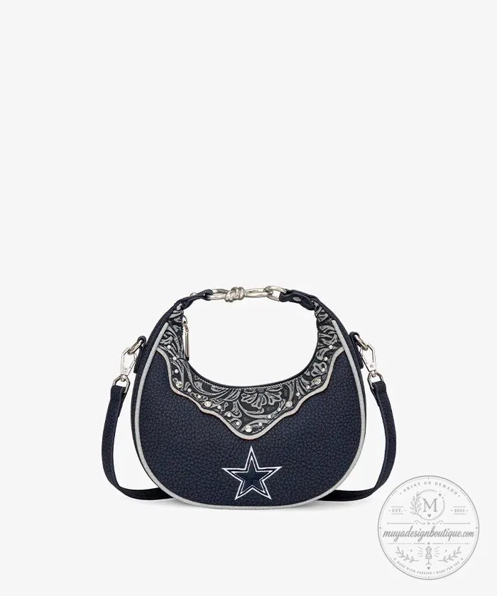 Dallas Cowboys NFL Football Team Star Logo Crossbody Bag Purse 1 Dallas Cowboys NFL Football Team Star Logo Crossbody Bag Purse