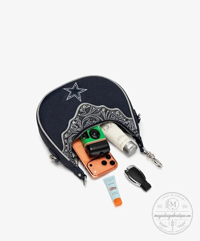 Dallas Cowboys NFL Football Team Star Logo Crossbody Bag Purse 19 Dallas Cowboys NFL Football Team Star Logo Crossbody Bag Purse
