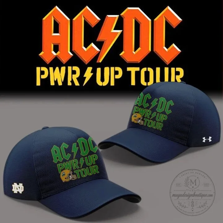 2026 Concert T-Shirt for AC/DC Power Up Tour - Notre Dame Football 12 2026 Concert T-Shirt for AC/DC Power Up Tour - Notre Dame Football