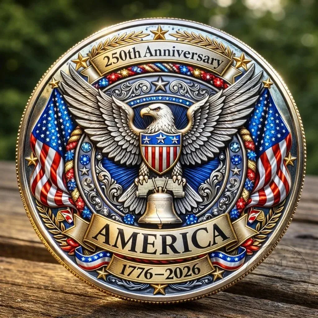 United States of America 250th Anniversary Commemorative Coin 7 United States of America 250th Anniversary Commemorative Coin