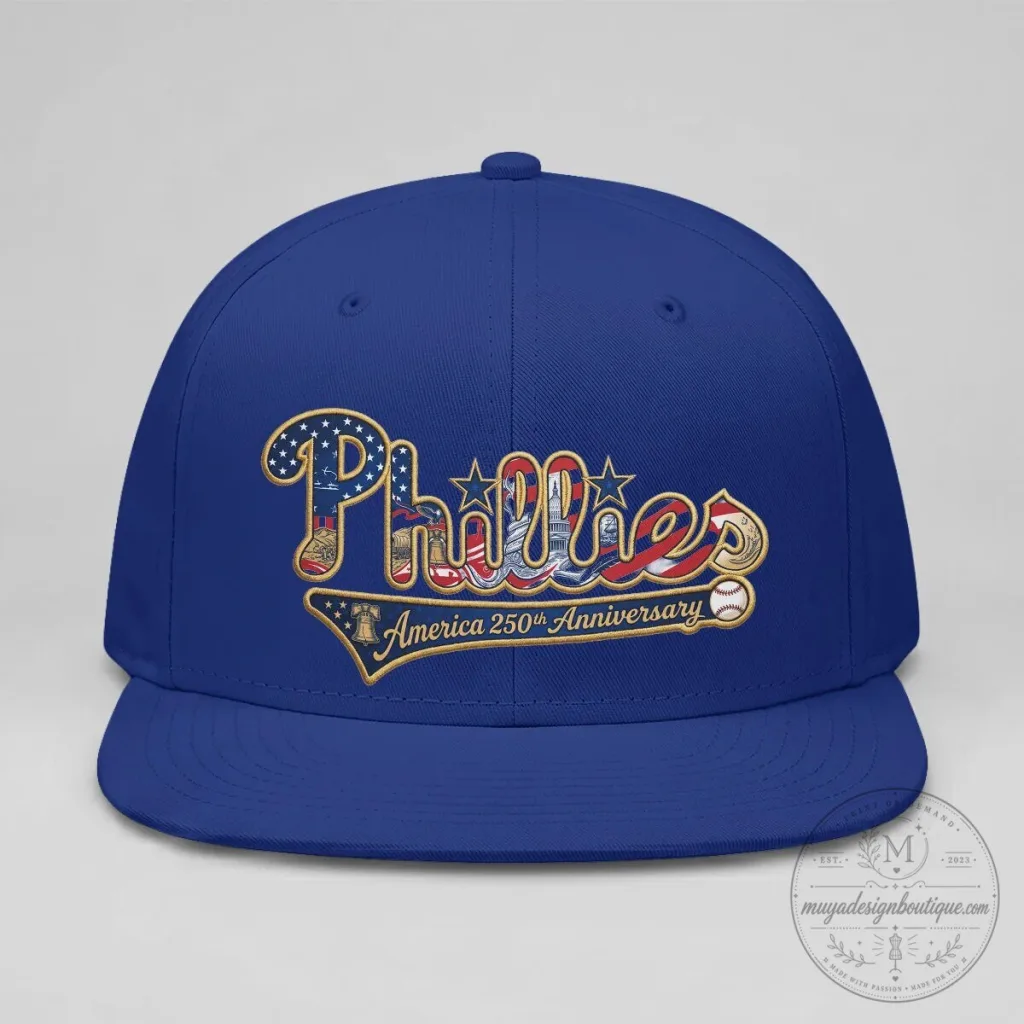 Philadelphia Phillies America 250th Anniversary Snapback Cap Hat Philadelphia Phillies America 250th Anniversary Snapback Cap Hat