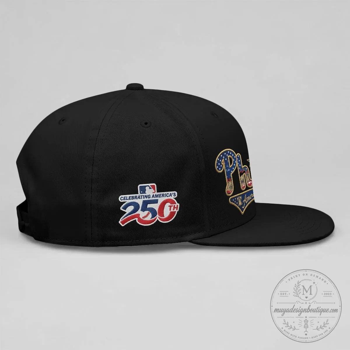 Philadelphia Phillies America 250th Anniversary Snapback Cap Hat 22 Philadelphia Phillies America 250th Anniversary Snapback Cap Hat