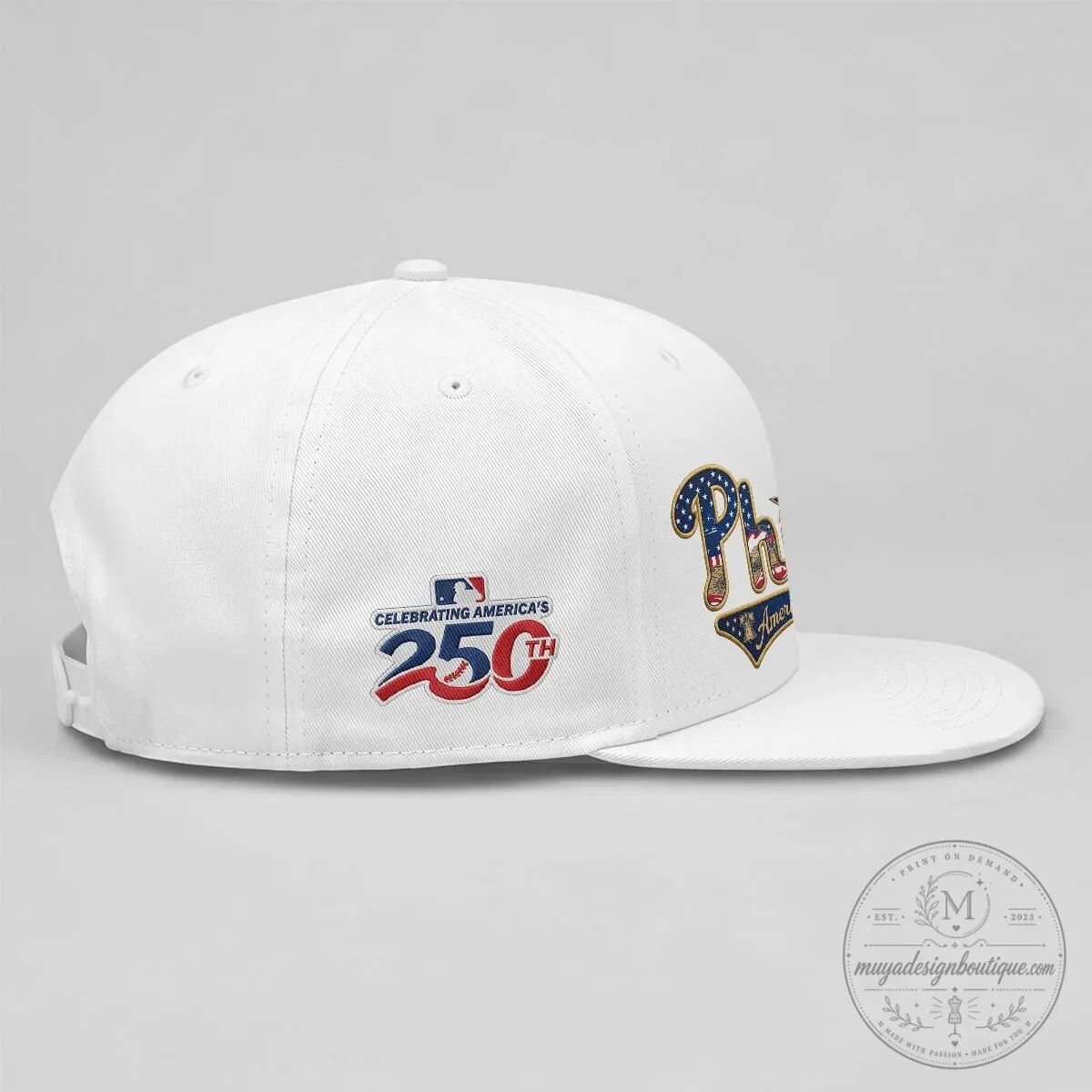 Philadelphia Phillies America 250th Anniversary Snapback Cap Hat 24 Philadelphia Phillies America 250th Anniversary Snapback Cap Hat