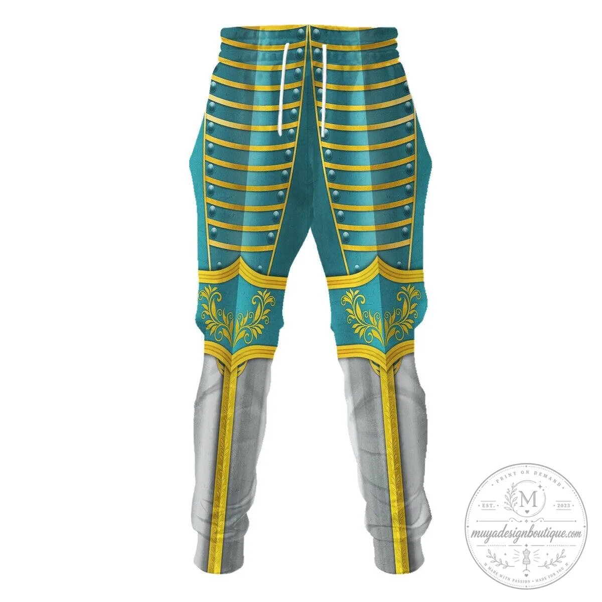 Charlemagne Holy Roman Emperor Medieval Armor Costume Hoodie and Pants Set 23 Charlemagne Holy Roman Emperor Medieval Armor Costume Hoodie and Pants Set