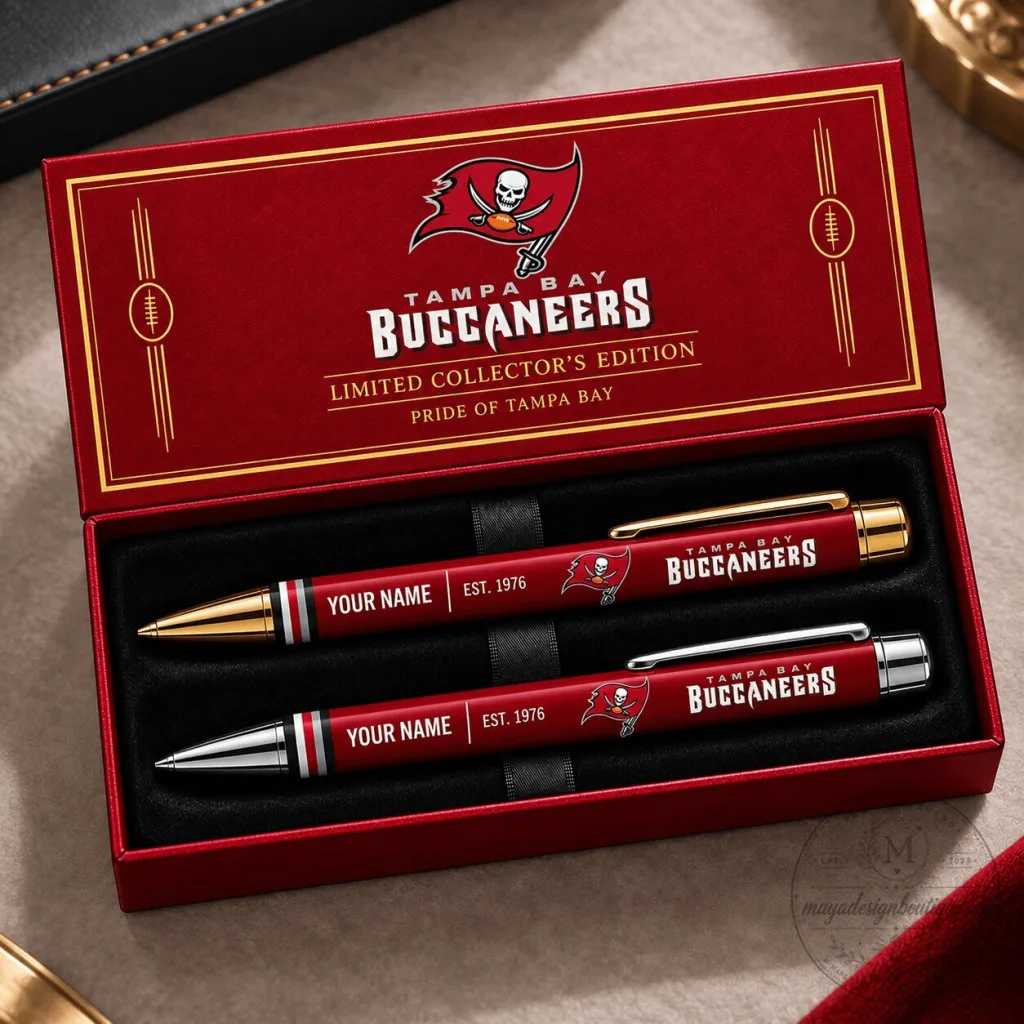 Tampa Bay Buccaneers Personalized Ballpoint Pen Set - Limited Collector's Edition Tampa Bay Buccaneers Personalized Ballpoint Pen Set - Limited Collector's Edition