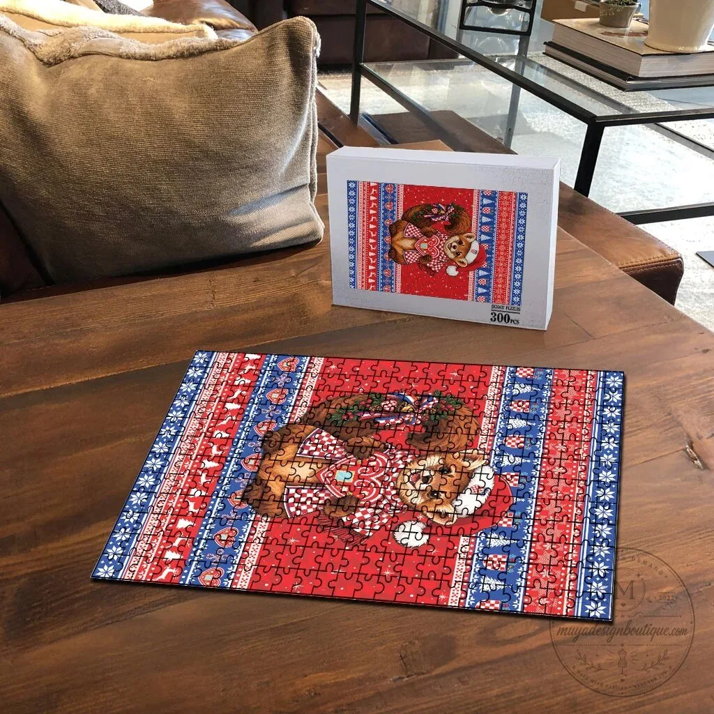 Croatian Kuna Licitar Heart Christmas Holiday Jigsaw Puzzle 9 Croatian Kuna Licitar Heart Christmas Holiday Jigsaw Puzzle