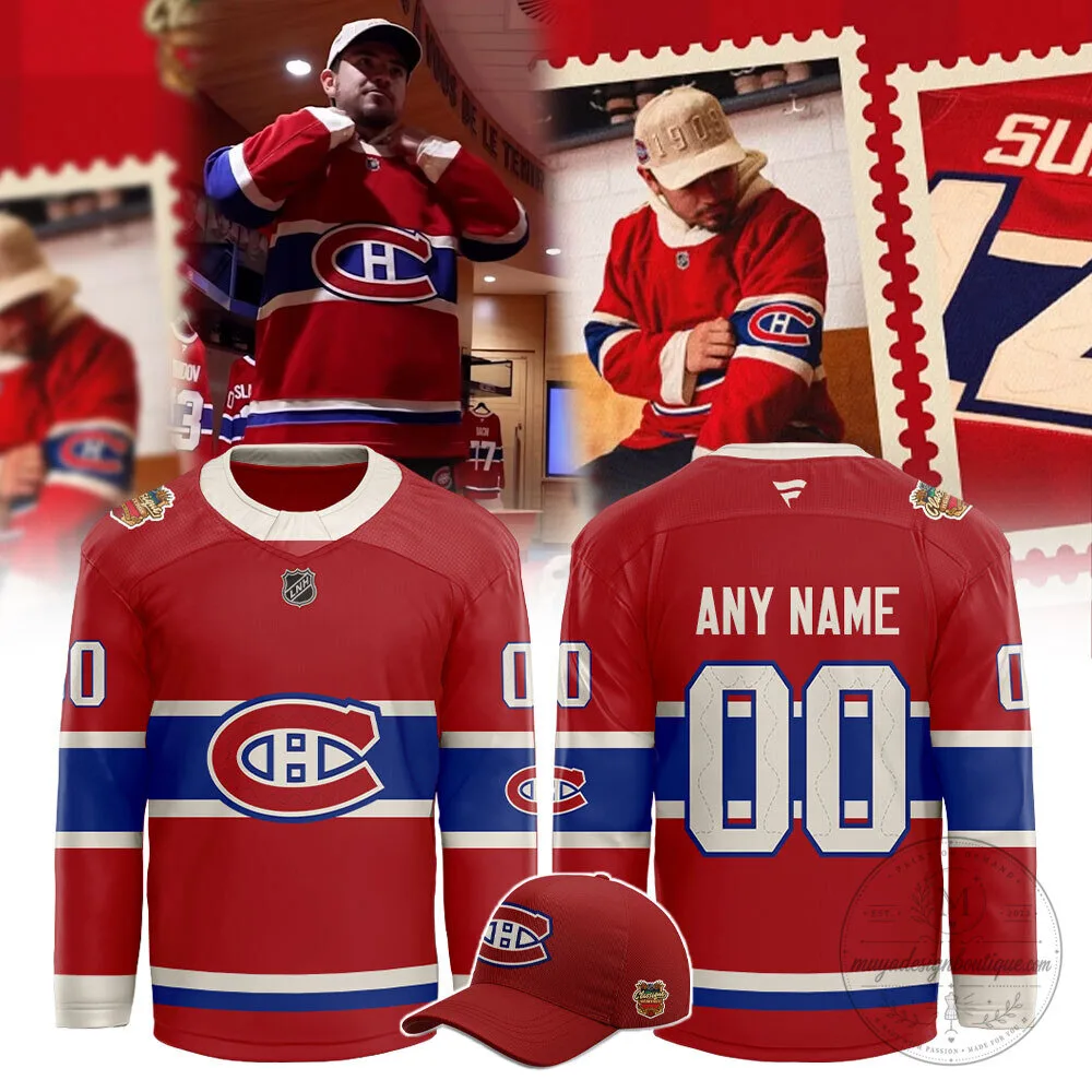 Montreal Canadiens 2026 Heritage Classic Personalized Hockey Jersey