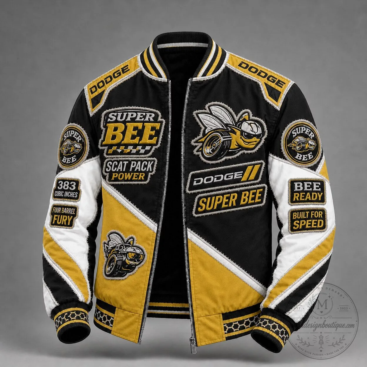 Dodge Super Bee Scat Pack Power Bomber Jacket