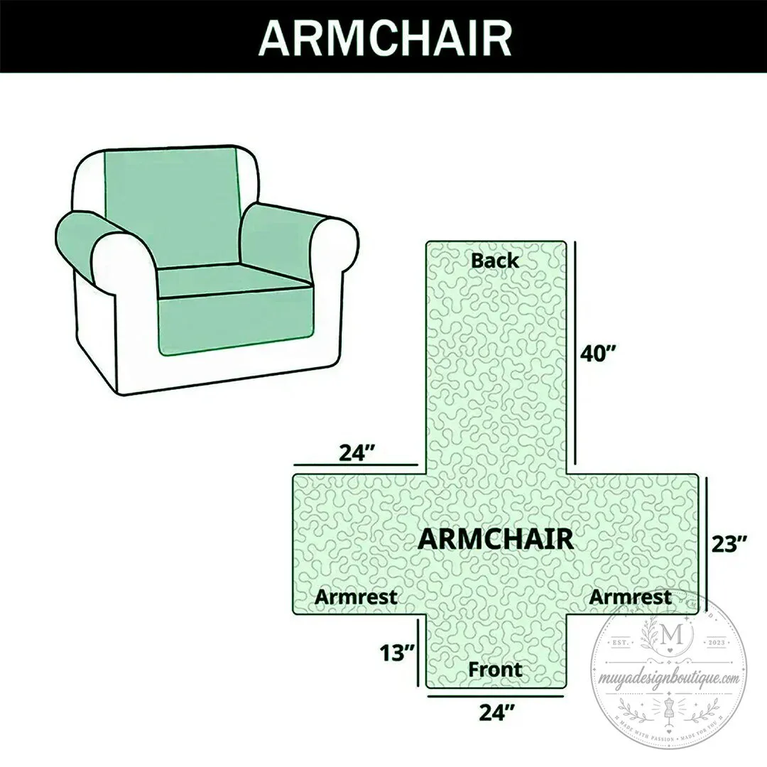 African Drum Stories Quilted Recliner Chair Cover 14 African Drum Stories Quilted Recliner Chair Cover