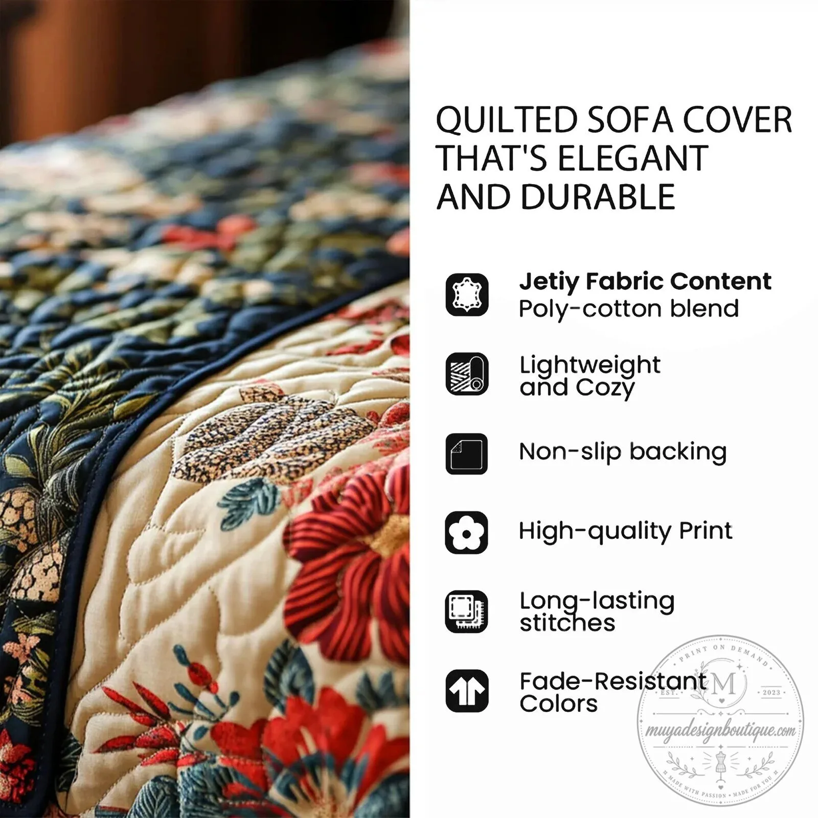 African Drum Stories Quilted Recliner Chair Cover 20 African Drum Stories Quilted Recliner Chair Cover
