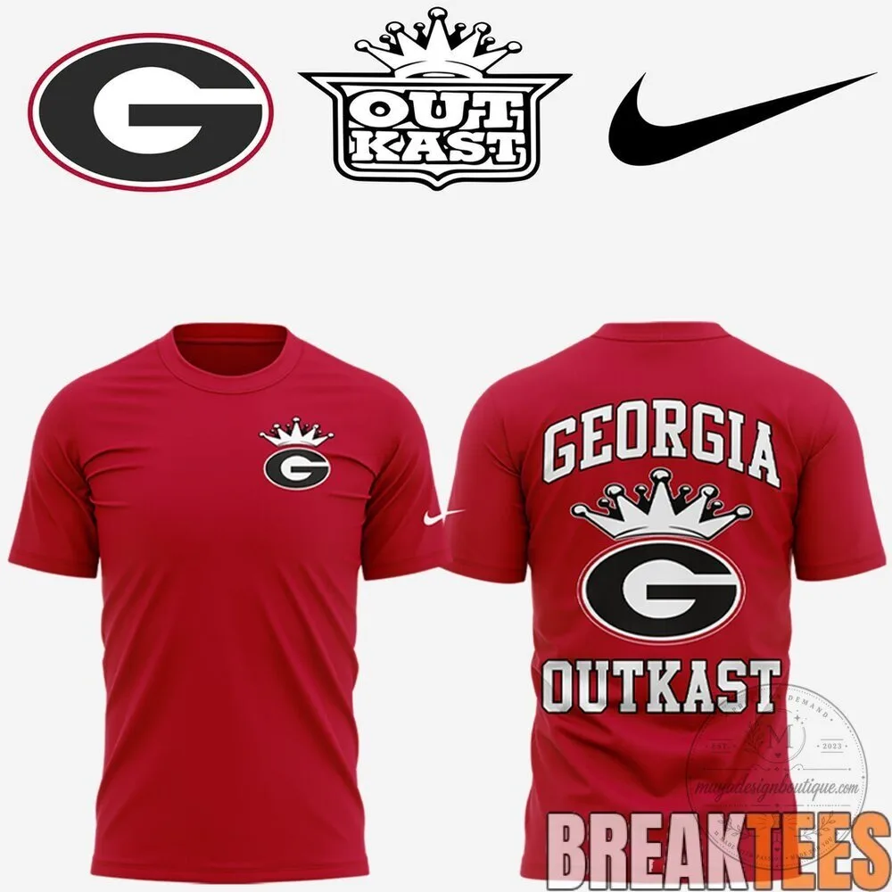 Georgia Bulldogs Outkast So Fresh So Clean Red Short Sleeve T-Shirt 8 Georgia Bulldogs Outkast So Fresh So Clean Red Short Sleeve T-Shirt