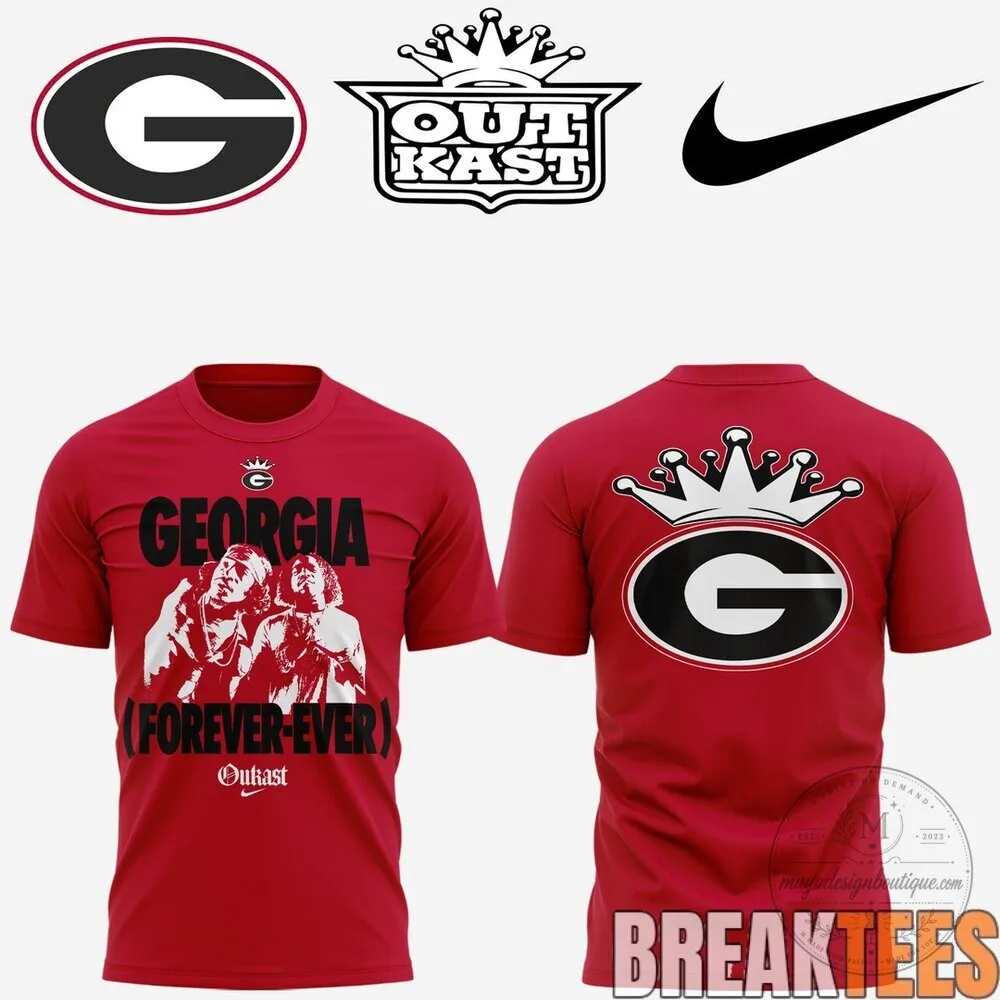 Georgia Bulldogs Outkast So Fresh So Clean Red Short Sleeve T-Shirt 9 Georgia Bulldogs Outkast So Fresh So Clean Red Short Sleeve T-Shirt