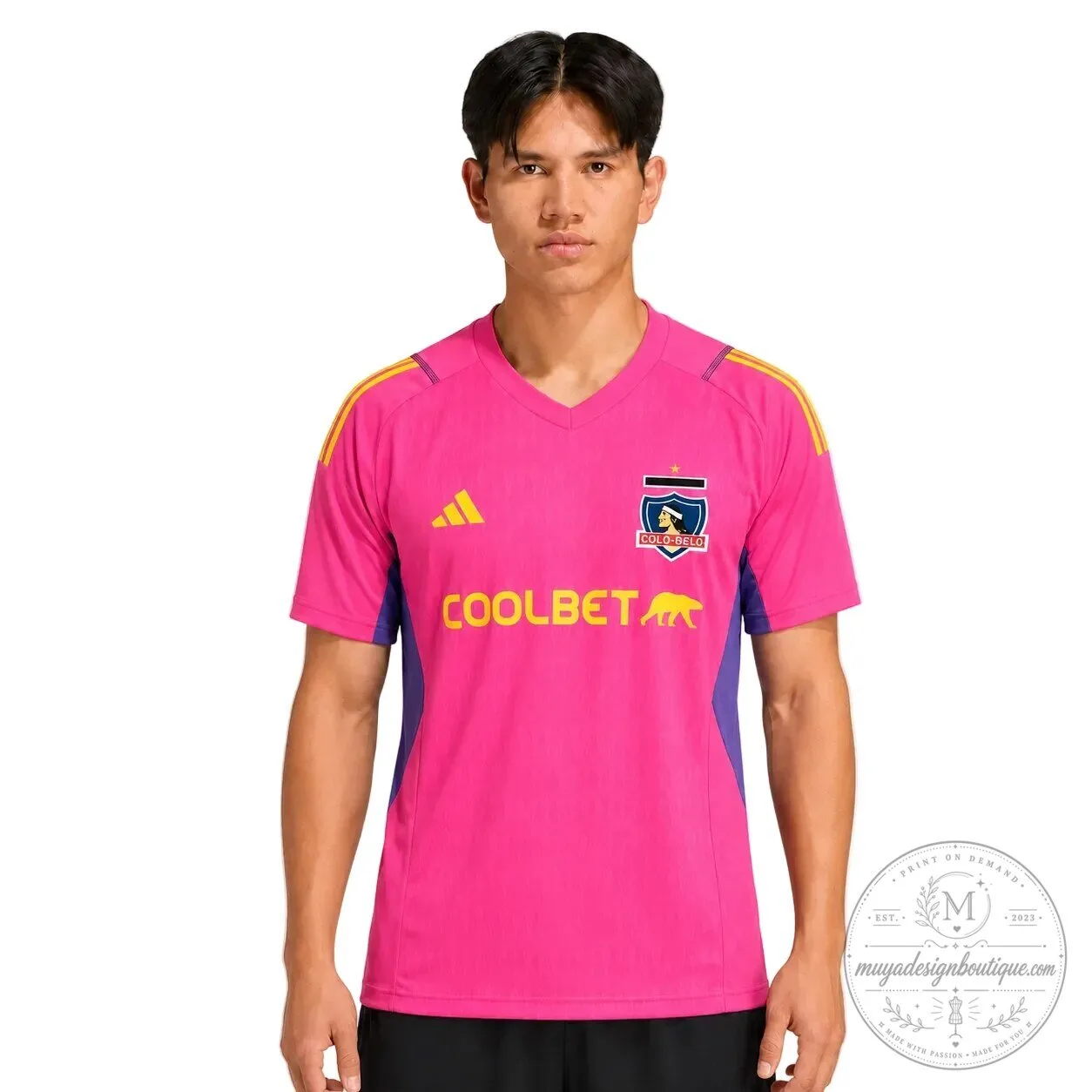 Colo-Colo 2024-2025 Goalkeeper Soccer Jersey with Coolbet Sponsor