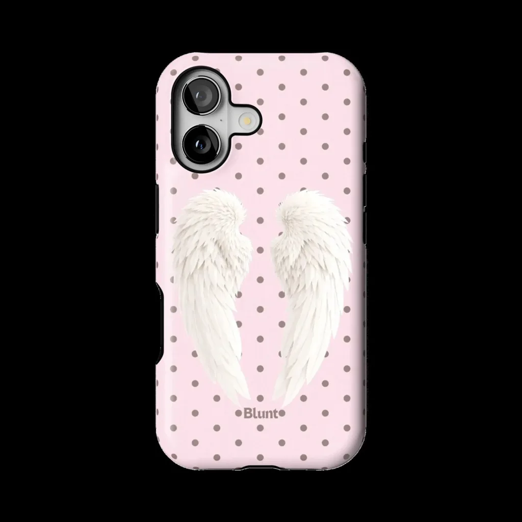 Pink Polka Dot Angel Wings iPhone Case for Apple Smartphone Protection 24 Pink Polka Dot Angel Wings iPhone Case for Apple Smartphone Protection