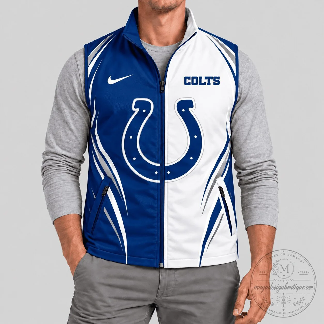 Indianapolis Colts National Football League Team Logo Vest